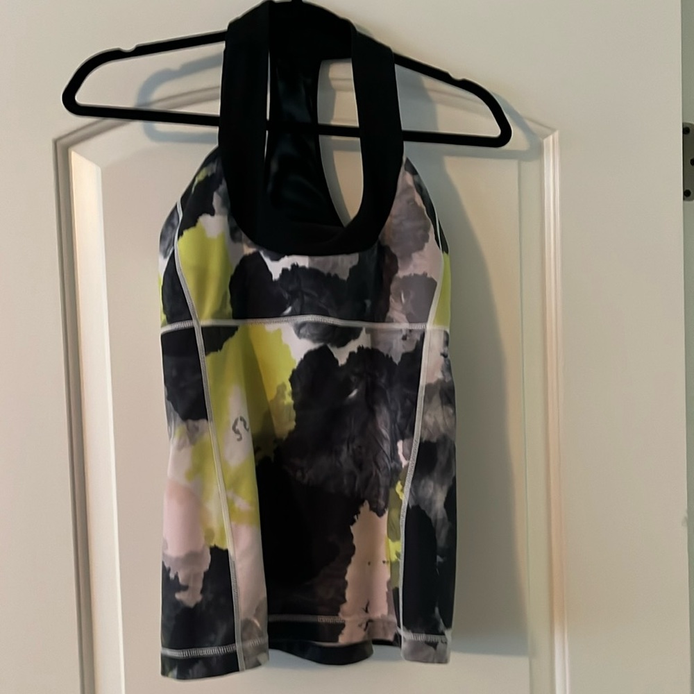 Lululemon multi color tank Size 10/12